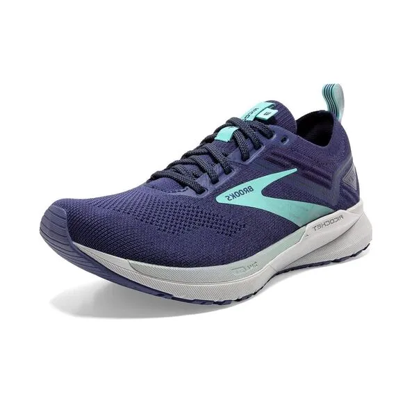 Brooks Ricochet 3 1203481B462 Sneakers Women Blue Athletic Running Shoes EEE1549