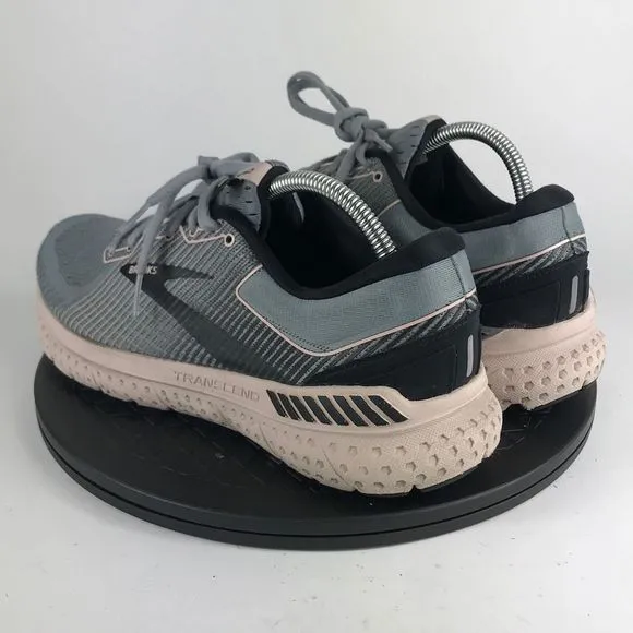 Brooks Transcend 7 Gray Athletic Running Shoes 1203191B074 Women’s Size 11