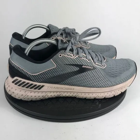 Brooks Transcend 7 Gray Athletic Running Shoes 1203191B074 Women’s Size 11