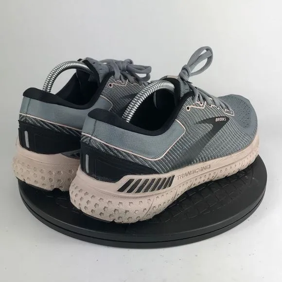 Brooks Transcend 7 Gray Athletic Running Shoes 1203191B074 Women’s Size 11