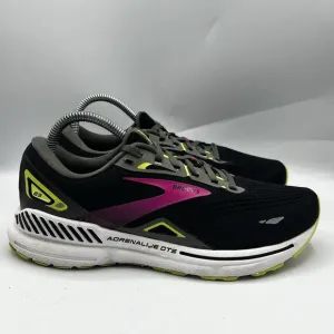 Brooks Womens Adrenaline GTS 23 1203811D037 Black Running Shoes Sneakers 9 D