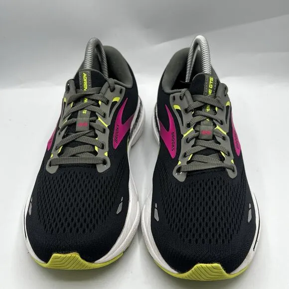 Brooks Womens Adrenaline GTS 23 1203811D037 Black Running Shoes Sneakers 9 D