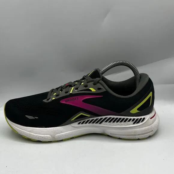 Brooks Womens Adrenaline GTS 23 1203811D037 Black Running Shoes Sneakers 9 D