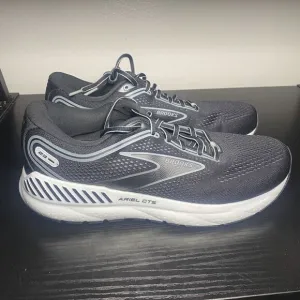 Brooks Womens Ariel GTS 23 1203902E090 Black Running Shoes Sneakers Size 10.5