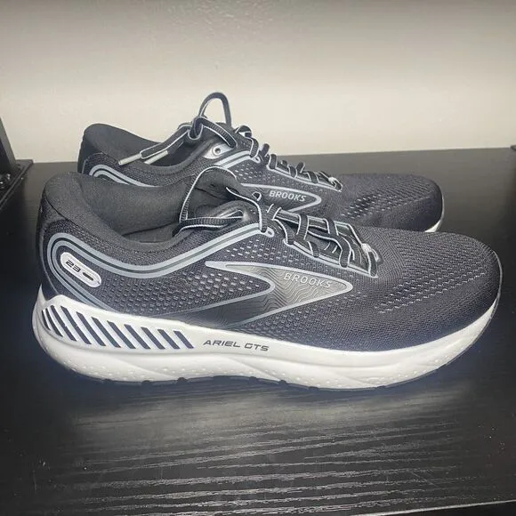 Brooks Womens Ariel GTS 23 1203902E090 Black Running Shoes Sneakers Size 10.5