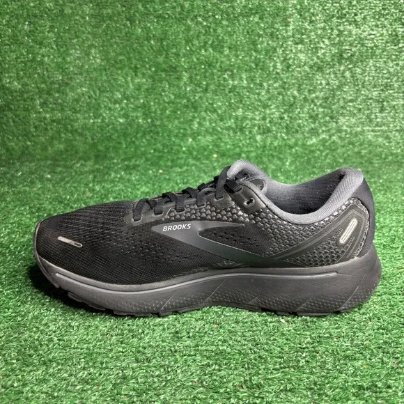 Brooks Womens Ghost 14 Comfort Black Running Shoes Sneakers Size 9.5 B