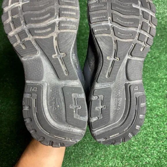 Brooks Womens Ghost 14 Comfort Black Running Shoes Sneakers Size 9.5 B