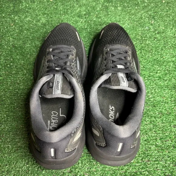 Brooks Womens Ghost 14 Comfort Black Running Shoes Sneakers Size 9.5 B