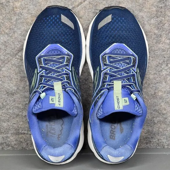 Brooks Women's Running Shoes Ghost‎ 12  1203051B413 US Size 8.5 (B) Medium Blue