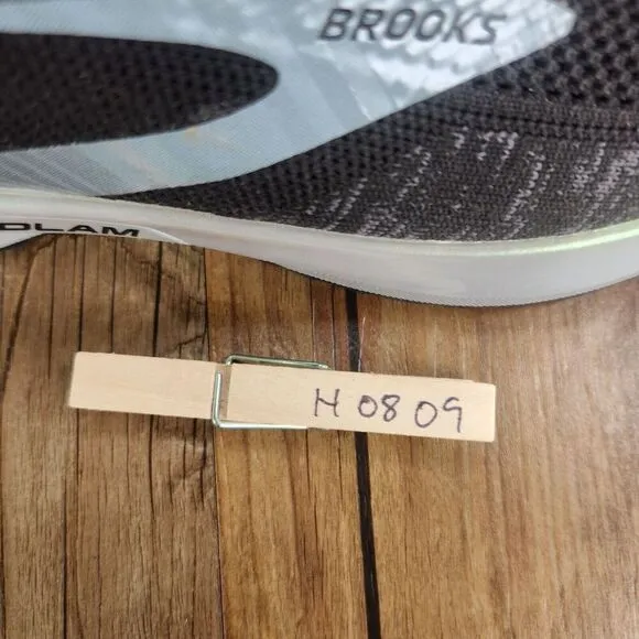 Brooks Bedlam 3 Men Sz 7D Black Athletic Road Running Sneakers Shoes 1103431D012