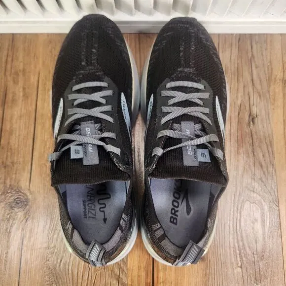 Brooks Bedlam 3 Men Sz 7D Black Athletic Road Running Sneakers Shoes 1103431D012