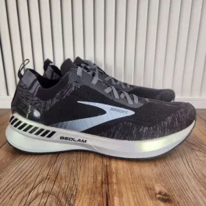 Brooks Bedlam 3 Men Sz 7D Black Athletic Road Running Sneakers Shoes 1103431D012