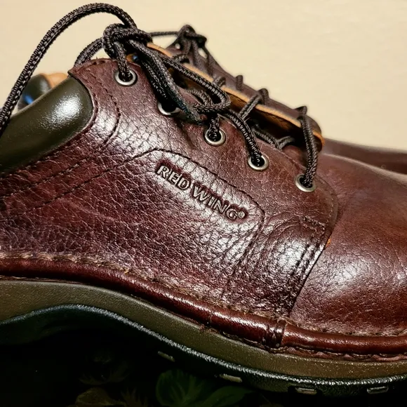 Brown leather shoes for women