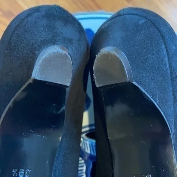 Bruno Magli Suede Kitten Heel