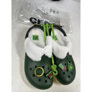 ✅🔥Buddy The Elf × Crocs Lined Clogs - Christmas- Men's 10 / Wmns 12 - *IN HAND*