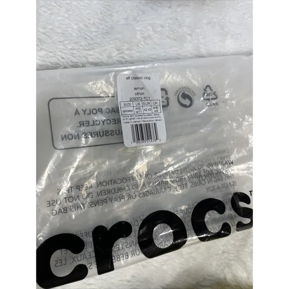 Buddy The Elf × Crocs Lined Clogs Limited Edition Men's 9 Women's 11 NEW