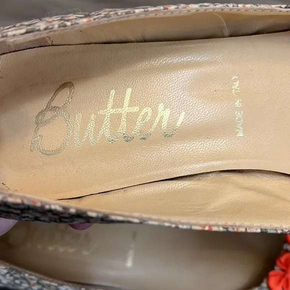 BUTTER KITTEN HEELS MADE IN ITALY 7