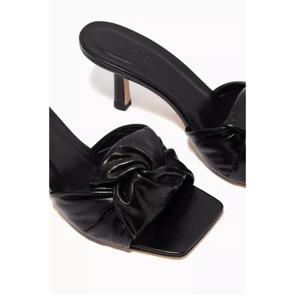 By Far Lana Mules Gloss Leather Womens Size 38 8