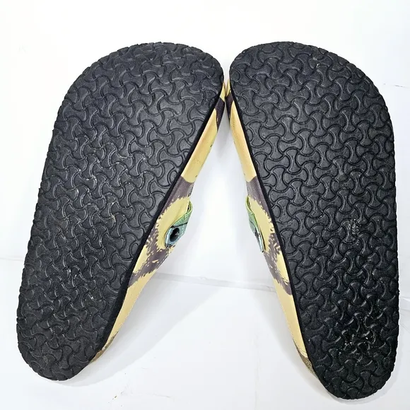 Calceo Butterfly Clogs Cork Comfort Vegan Leather