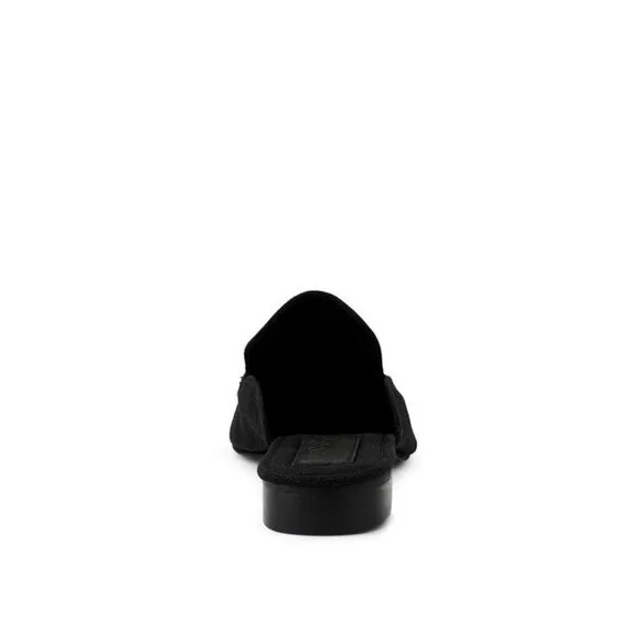 CALICO Organic Canvas Mules - black