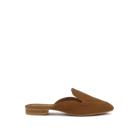 CALICO Organic Canvas Mules - black