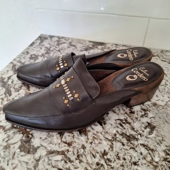 Calleen Cordero  Mules Clogs Block Heel size 7.5