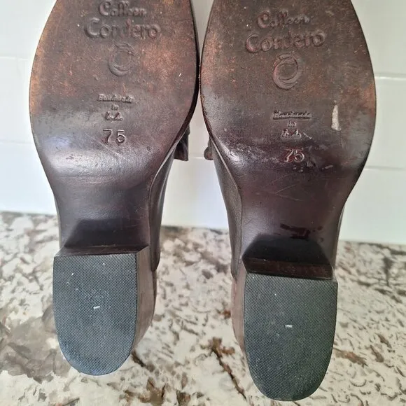 Calleen Cordero  Mules Clogs Block Heel size 7.5