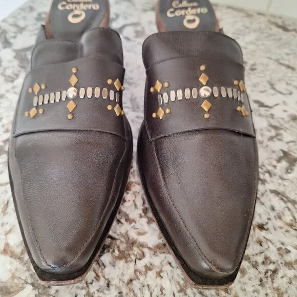 Calleen Cordero  Mules Clogs Block Heel size 7.5
