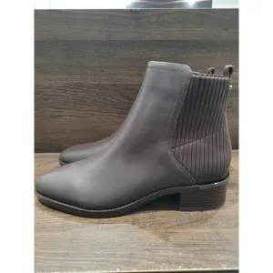 Calvin Klein Women's Deandre Slip-On Casual Booties Dark Brown 9M New