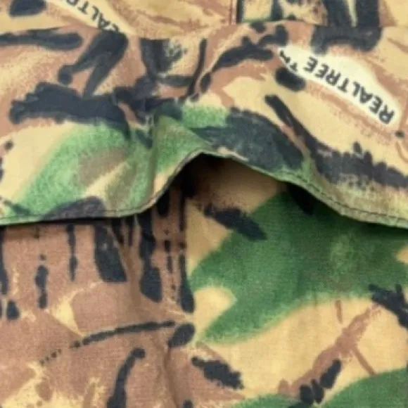 Camo Overalls Realtree Outdoor Work Hunting Gear Camouflage Bib Rainfair Size XL