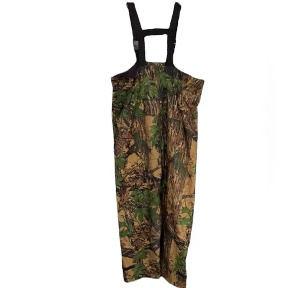 Camo Overalls Realtree Outdoor Work Hunting Gear Camouflage Bib Rainfair Size XL