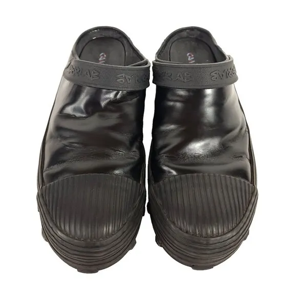 Camper Lab Traktori Leather Clogs Size 46 US 13 Mens Black CamperLab $315