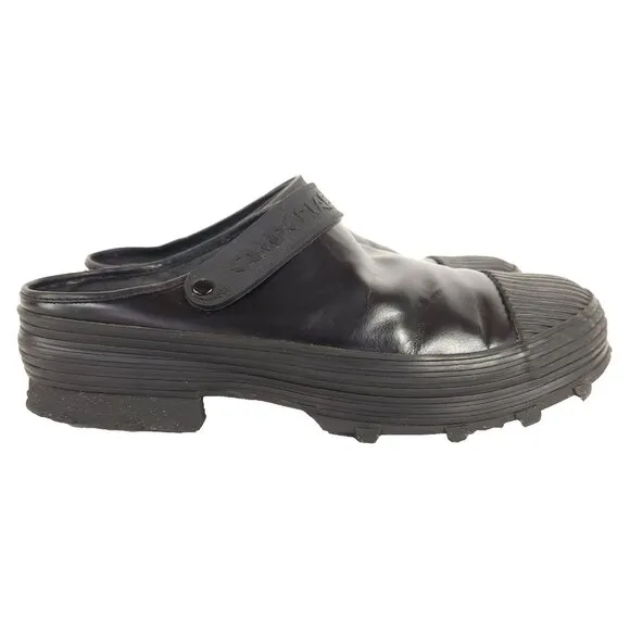 Camper Lab Traktori Leather Clogs Size 46 US 13 Mens Black CamperLab $315
