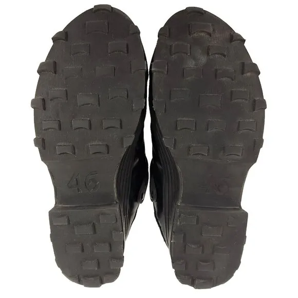 Camper Lab Traktori Leather Clogs Size 46 US 13 Mens Black CamperLab $315