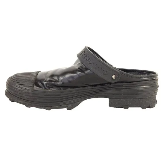 Camper Lab Traktori Leather Clogs Size 46 US 13 Mens Black CamperLab $315