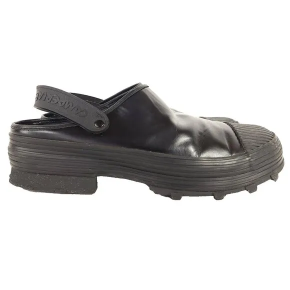 Camper Lab Traktori Leather Clogs Size 46 US 13 Mens Black CamperLab $315