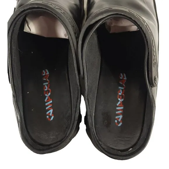 Camper Lab Traktori Leather Clogs Size 46 US 13 Mens Black CamperLab $315