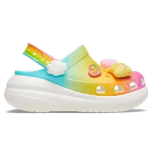 Care Bears rainbow Crush Clogs size women 12 / men 10 new