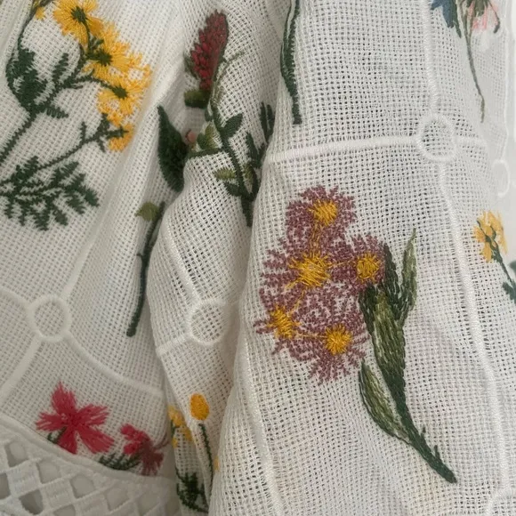 Carla Embroidered Maxi Dress US size 0