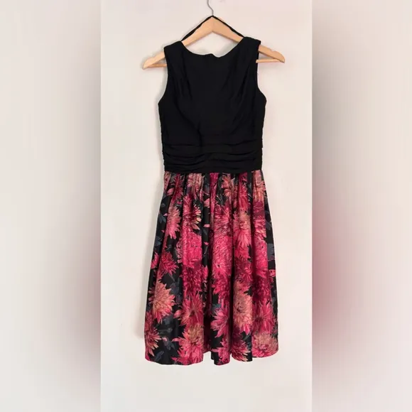 Carol Craig New York Floral Print vintage Dress 50’s 60’s