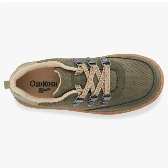 Carter's Bundle of Two Casual Toddler Sneakers Slip On Brown and Olive Size 7