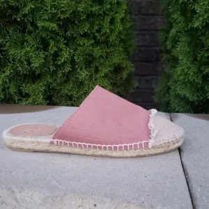 Castaner Color-Block Flat Mules Espadrille Size 37