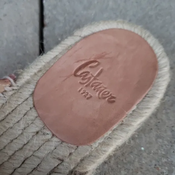 Castaner Color-Block Flat Mules Espadrille Size 37