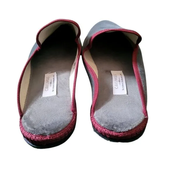 CAYUMAS Norma Venetian Slipper Flat Italian Handmade Mule
