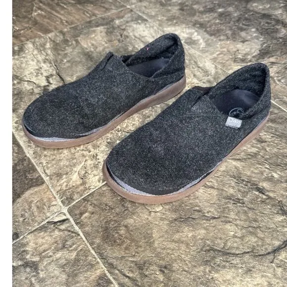Chaco Revel Men's Slip on Moccasin Loafer Comfort Casual Cozy Winter Gary Size 7