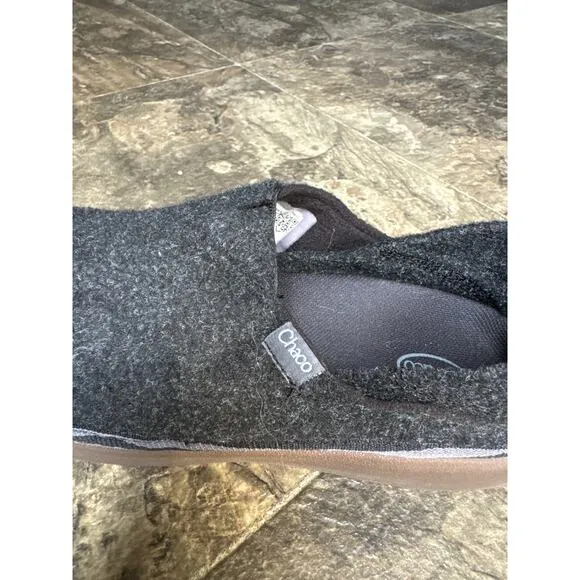 Chaco Revel Men's Slip on Moccasin Loafer Comfort Casual Cozy Winter Gary Size 7