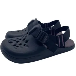 Chaco Womens Shoes Chillos Clogs Sz 7 Black Flat Comfortable Cushioned Casual