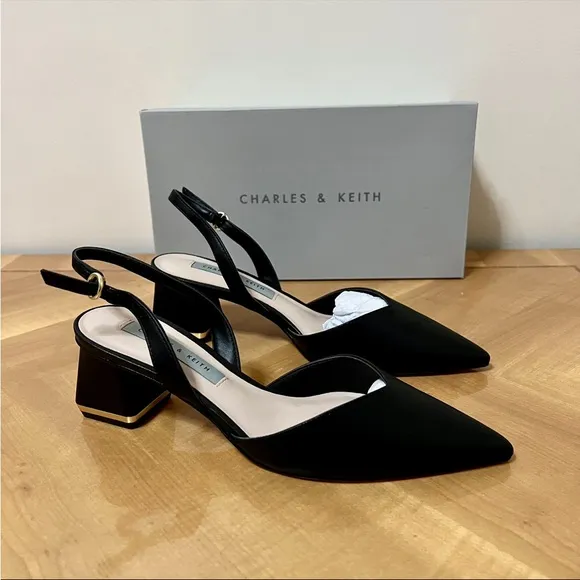 Charles &amp; Keith Slingback Heels