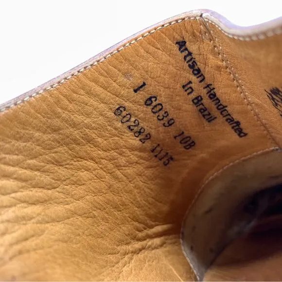 CHARLIE 1 HORSE Cowboy Mules Brown Leather 10B