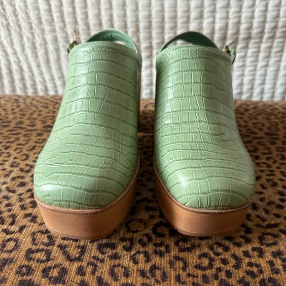 Charlotte Stone Bonnie Clogs in Mint Size 10